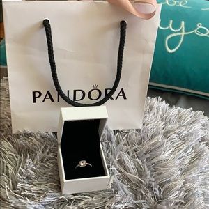 Pandora ring size 6 new
